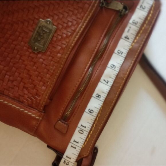 Born Concept Multi Compartment Med Faux Leather Crossbody Adjustable Straps - Picture 7 of 10